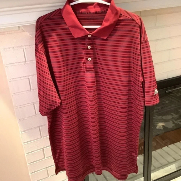 #156 Men’s Adidas Performance Dri Fit Polo Sz XL - Picture 1 of 7